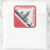 Autocollant Varsovie (Sac)