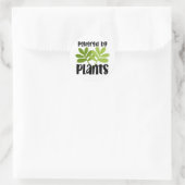 Autocollant végan à base de plantes (Sac)