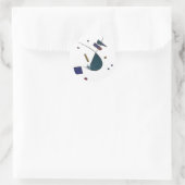 Autocollant Verdi Abstrait (Sac)