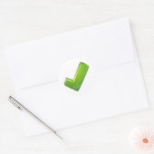 Autocollant vert (Enveloppe)