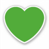 Autocollant vert anglais (Recto)