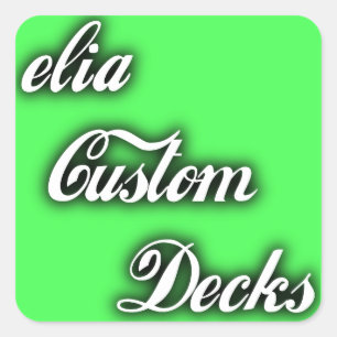 autocollant vert de logo