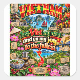 Autocollant Viêt Nam