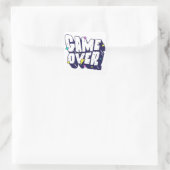 Autocollant Vintage Gamer – Game Over (Sac)