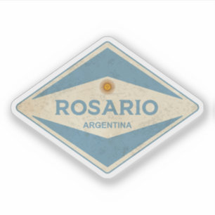 Autocollant Vintage Rosario Argentina