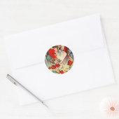 Autocollant vintage Valentine (Enveloppe)