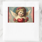 Autocollant vintage Valentine Angel (Sac)