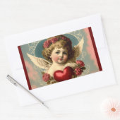 Autocollant vintage Valentine Angel (Enveloppe)