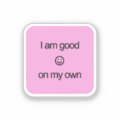 Autocollant vinyle (Recto)