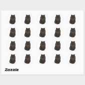 Autocollant vinyle de chat persan mignon (Feuille)