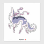 Autocollant vinyle découpé Ballet Borzoi (Feuille)
