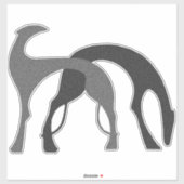 Autocollant vinyle découpé Deco Hounds (Feuille)