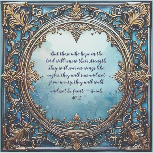 Autocollant vinyle découpé sur mesure du verset bi (Devant)