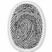 Autocollant vinyle d'identité — Décalcomanie d'emp (Devant)