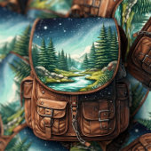 Autocollant vinyle du lac Backpack | Autocollant d