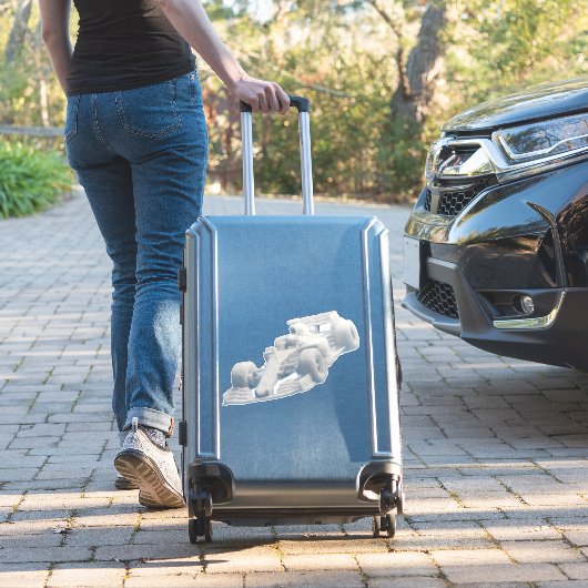 Autocollant vinyle extra large surréaliste (Valise Insitu)