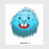 Autocollant vinyle Fluffy & Cute (Feuille)