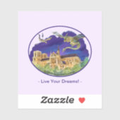 Autocollant vinyle Gargoyle Notre Dame - Paris Dre (Feuille)