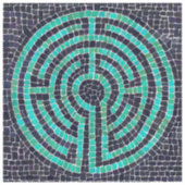 Autocollant vinyle LABYRINTH III 2x2 (Recto)