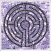 Autocollant vinyle LABYRINTH VI 2x2 (Recto)