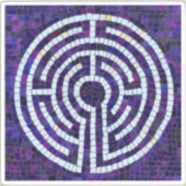 Autocollant vinyle LABYRINTH VIII 2x2 (Recto)