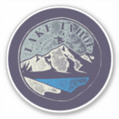 Autocollant vinyle Lake Tahoe (Devant)