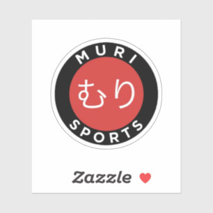 Autocollant vinyle personnalisé MURI SPORTS