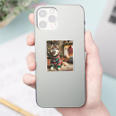 Autocollant vinyle personnalisé sur mesure (Téléphone)