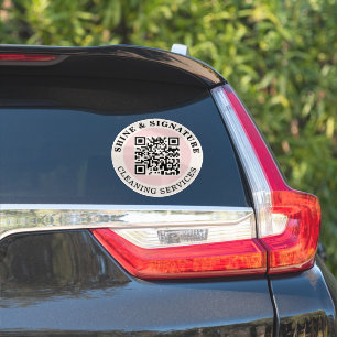 Autocollant vinyle pour voiture d'entreprise de se