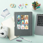 Autocollant vinyle scènes de Noël (Couverture iPad)