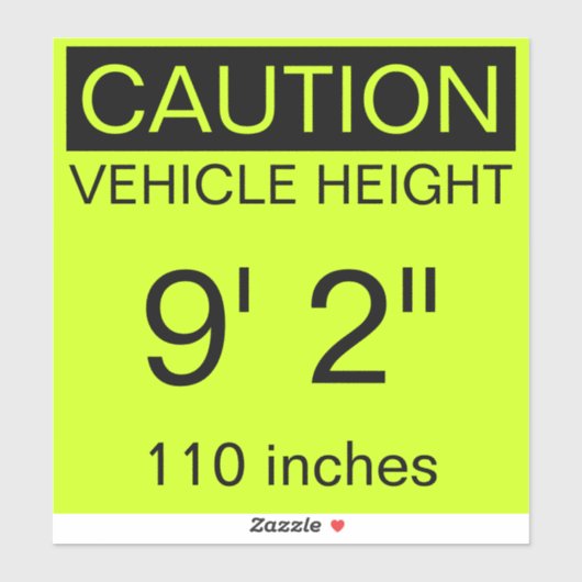 Autocollant vinyle sur mesure (Feuille)