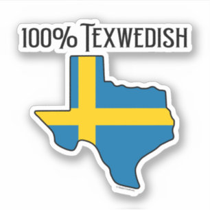 Autocollant vinyle sur mesure 100% Texwedish