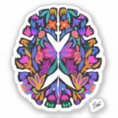 Autocollant vinyle sur mesure Brainy (Recto)