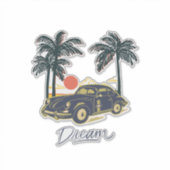Autocollant vinyle sur mesure Dream (Devant)