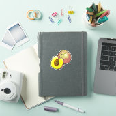 Autocollant vinyle sur mesure Peach (Couverture iPad)