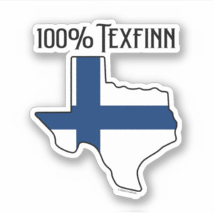 Autocollant vinyle sur mesure Texfinn à 100%