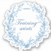 Autocollant vinyle Training Saints (Devant)