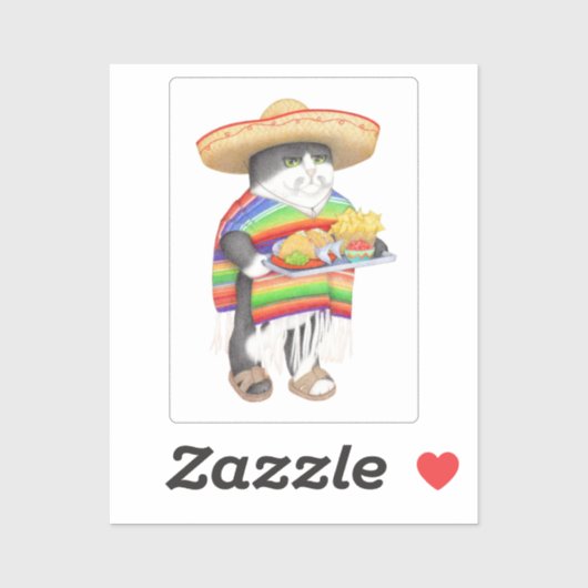 Autocollant vinyle WENDELITO 2" (Feuille)