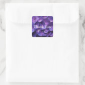 Autocollant violet Viollet Hydrangea ThankYou (Sac)