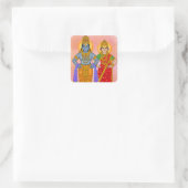 Autocollant Vitthal Rukmini (Sac)