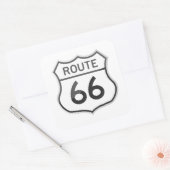 Autocollant voyage sur la route 66 des États-Unis (Enveloppe)