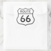 Autocollant voyage sur la route 66 des États-Unis (Sac)