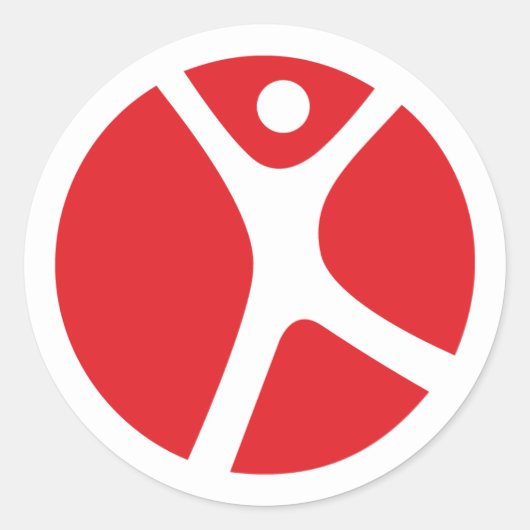 Autocollant voyageur solo (Devant)