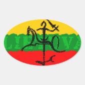 Autocollant Vytis Shadow Lietuva (Devant)