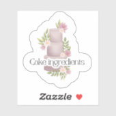 Autocollant wedding planner (Feuille)