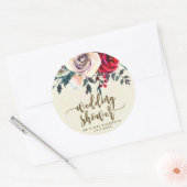 autocollant wedding shower de baies d'hiver noël (Enveloppe)