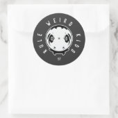Autocollant Weird Kids Rule – devise drôle de biza (Sac)