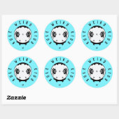 Autocollant Weird Kids Rule – devise drôle de biza (Feuille)