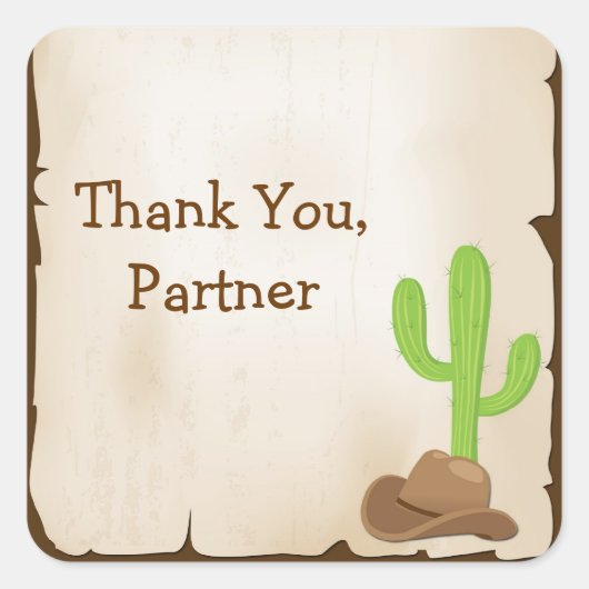 Autocollant Wild West (Devant)