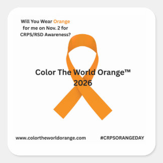 Autocollant Will You Wear Orange for Me 2026